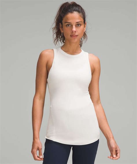 Lululemon Hold Tight Tank Top Bone Lulu Fanatics