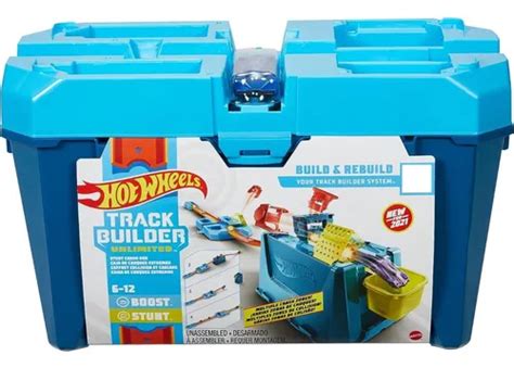 Hot Wheels Track Builder Caja De Choques Extremos