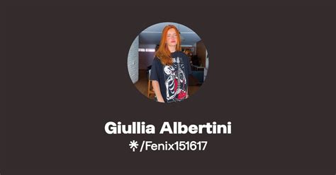 Giullia Albertini Instagram TikTok Twitch Linktree