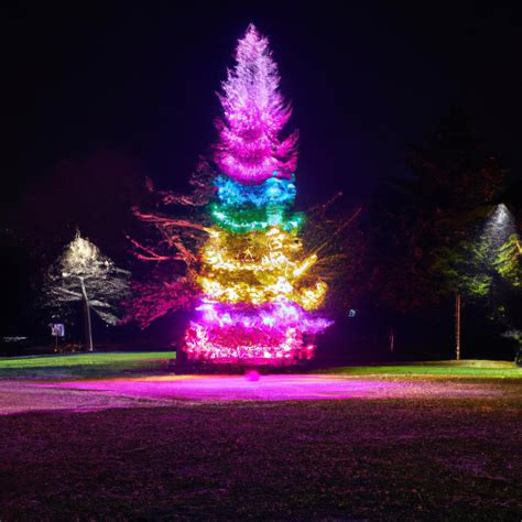 The World S Tallest Christmas Tree A Spectacular Sight To Behold