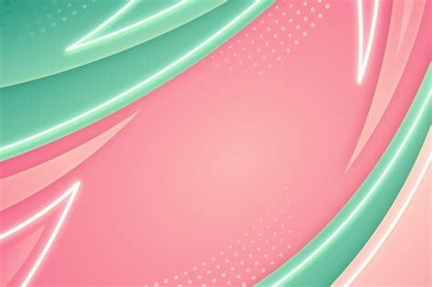 Free Vector | Gradient pink and green background