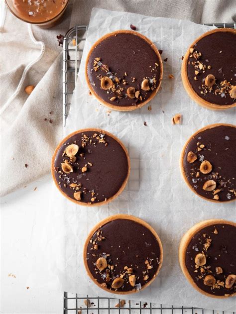 Chocolate Hazelnut And Caramel Tart Catherine Zhang Recipe Mini