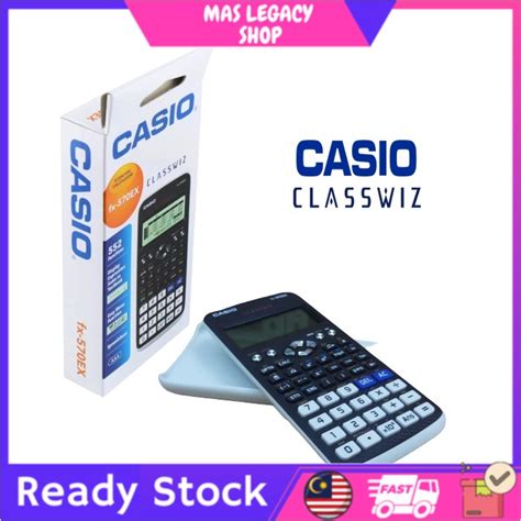 Casio Scientific Classwiz Calculator Fx 570ex 552 Functions Oem Kalkulator Saintifik Sekolah