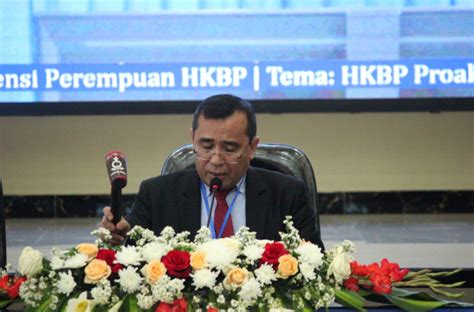 Ephorus Hkbp Membuka Rangkaian Pra Konferensi Perempuan Hkbp New