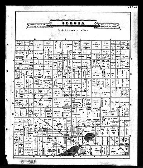 Ionia County Plat Map - Storm King's Thunder Map