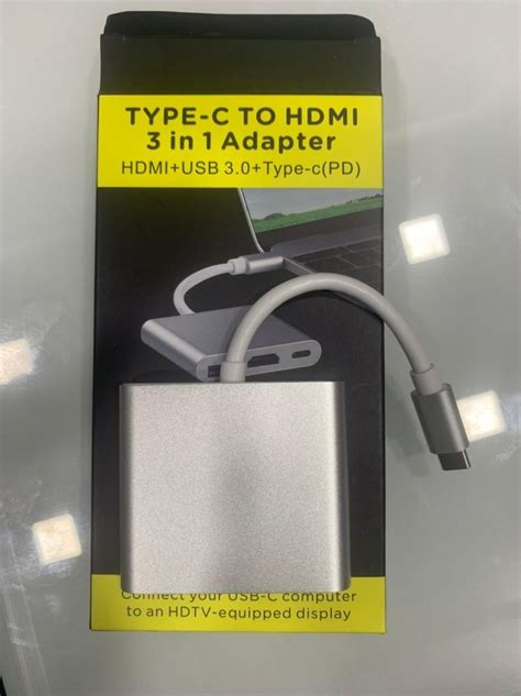 Type C To Hdmi 3 In 1 Adapter At Rs 580piece Type C To Hdmi Adapter In Mumbai Id 24174557988