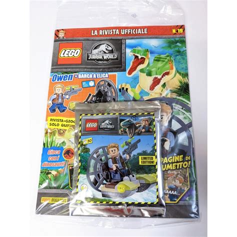 Lego Jurassic World Rivista Magazine Nr In Italiano Polybag Owen