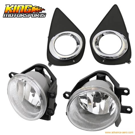 Fit For 2015 2017 Toyota Yaris Hb Hatchback Front Fog Light Lamp Lh Rh Pair H11 12v 55wlens