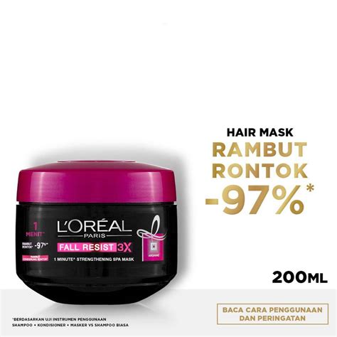 Loreal Hair Mask Rambut Rontok 200ml Lazada Indonesia