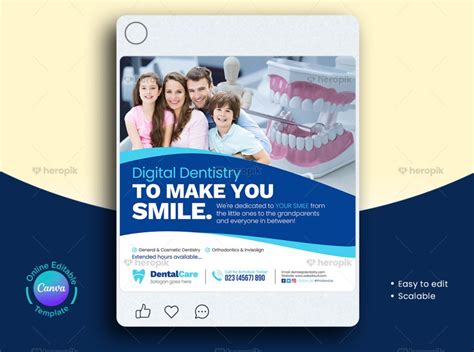 Digital Social Media Banner Canva Template Heropik