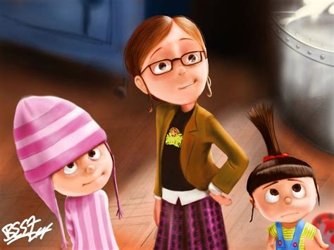 Edith Margo Agnes By Singabee On Deviantart Minions Movie Characters