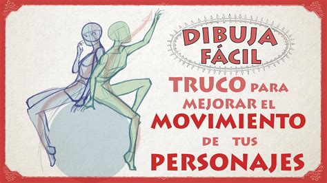 Dibuja fácil TRUCO para mejorar el MOVIMIENTO de tus PERSONAJES