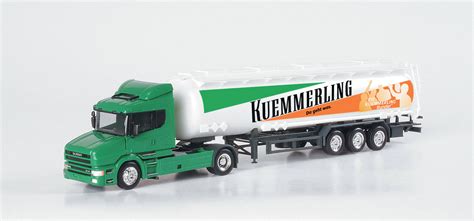 Herpa Scania Hauber Jumbotank Sattelzug Kuemmerling 150224