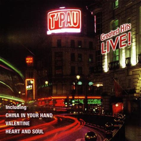 T Pau Greatest Hits Live 2003 CD Discogs