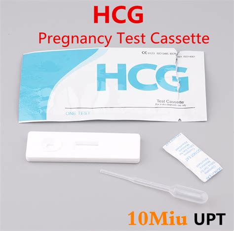 Pcs Early Pregnancy Test Strip Card Hcg Urine Pregnancy Test Cassette