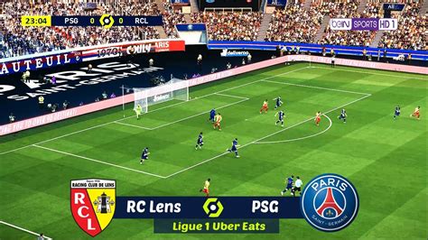 Paris Saint Germain Vs RC Lens Ligue 1 Uber Eats 2022 23 Realistic