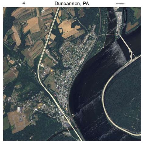 Aerial Photography Map of Duncannon, PA Pennsylvania