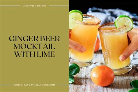 18 Non Alcoholic Ginger Beer Cocktails That Pack A Punch DineWithDrinks