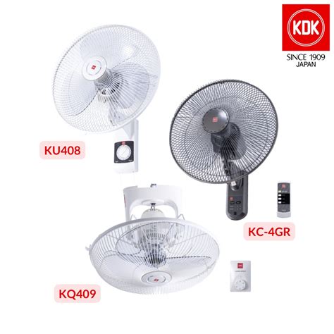 Kdk Wall Fan Auto Fan Ku Kc Gr Kq Ready Stock