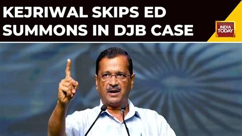 Delhi Cm Arvind Kejriwal Skips Ed Summon In Money Laundering Case