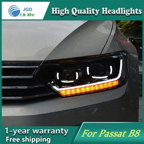 Aliexpress Buy Car Styling Head Lamp For Vw Passat B