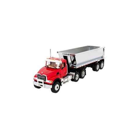 Mack Granite Round End Dump Truck Diecast - Mack Trucks