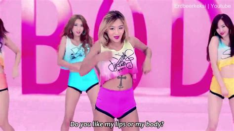 Hd Mv Sistar Touch My Body English Sub Youtube