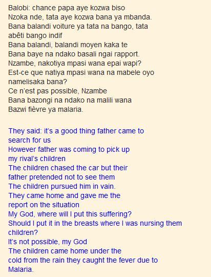 La vie des hommes by Franco (Lyrics and Translation) - Kenya Page