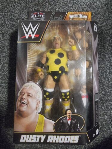 Dusty Rhodes WWE WrestleMania Elite Collection Action Figure Mattel