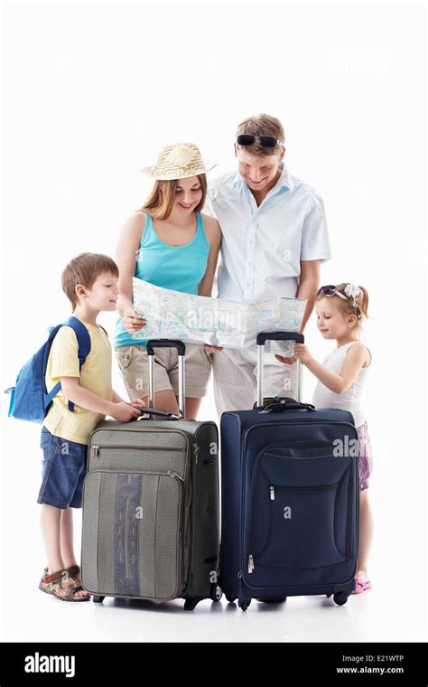 Family going on vacation Stock Photo - Alamy