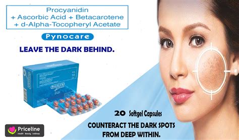 Authentic PynoCare 40 Actisome Whitening Anti Melasma 20 Soft Gel