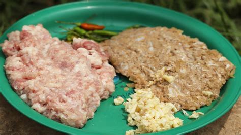 Prahok Minced Pork Recipe Fry Minced Pork With Prahok Cooking