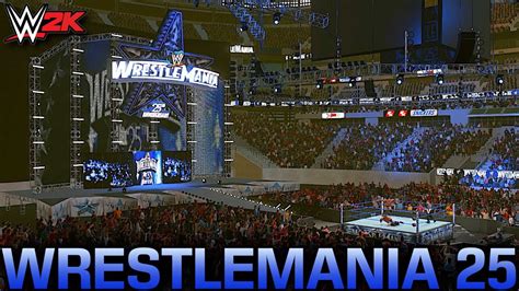 Wwe Wrestlemania 25 Arena