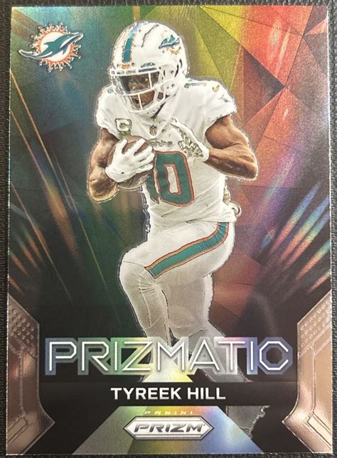 Panini Prizm Prizmatic Silver Prizm Tyreek Hill For Sale