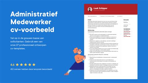 Administratief Medewerker Cv Voorbeeld Schrijf Tips Gratis