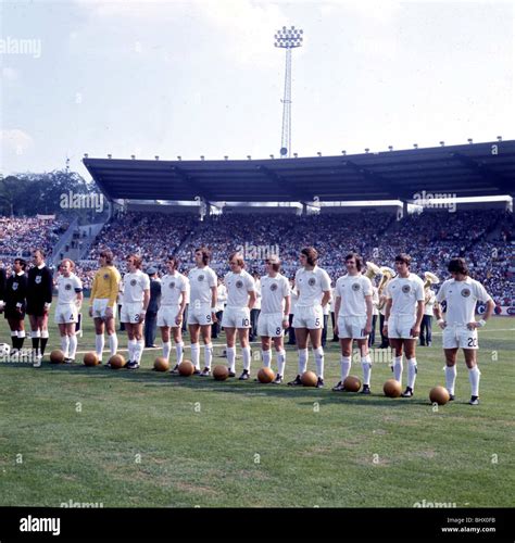 Scotland World Cup Team 1974 June 1974 Stock Photo Alamy