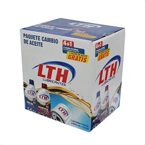 Kit Cambio Aceite Motor W Y Filtro De Aceite Lth