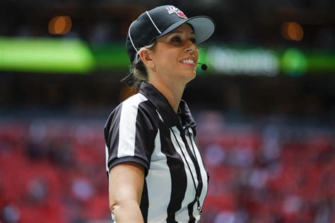 Sarah Thomas is making history. The fifth-year referee has been named ...