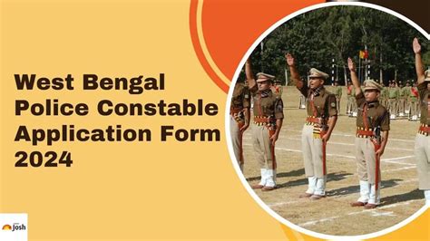 WBP Constable Form Fill Up 2024 Direct Link To Apply Online For West