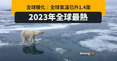 全球暖化｜全球氣溫已升14度 2023年全球最熱 Wavingcat 招財貓