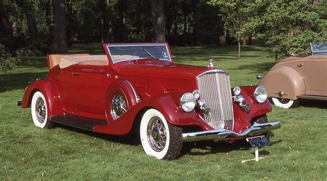 1934 Pierce Arrow Twelve Model 1240a Roadster Convertible Coupe A