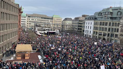 Im Video So Voll War Es Bei Der Demo Gegen Rechts Buten Un Binnen