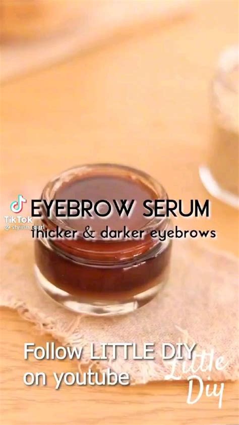 eyebrow serum | Eyebrow serum, Diy skin care recipes, Hair care recipes