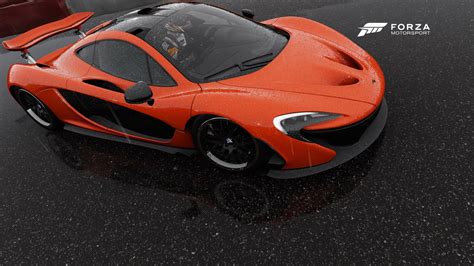 Red And Black Supercar Forza Mclaren P1 Car Forza Motorsport 6 Hd