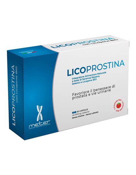 Integratori Per La Salute Intima Dell Uomo Licoprostina 30 Capsule