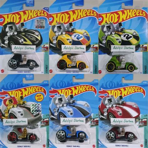 Hotwheels Hot Wheels Tooned Twin Mill Tooned Zamac Factory Sealed Akta Thr Th Reg Regular