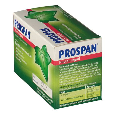 Prospan® Hustenliquid Shop