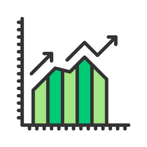 Financial graph Generic color lineal-color icon