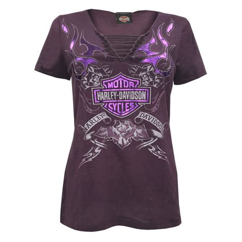 Harley-Davidson - Harley-Davidson Women's Insatiable Beauty Deep V-Neck ...