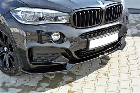 SPLITTER PRZEDNI V 1 BMW X6 F16 MPACK Gloss Black Nasza Oferta BMW